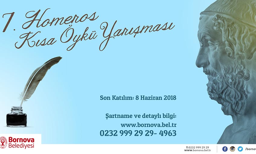 Bornova'da Homeros Kısa Öykü Yarışması heyecanı
