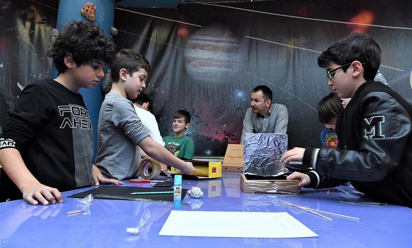 Eğlenceli atölyeler başladı