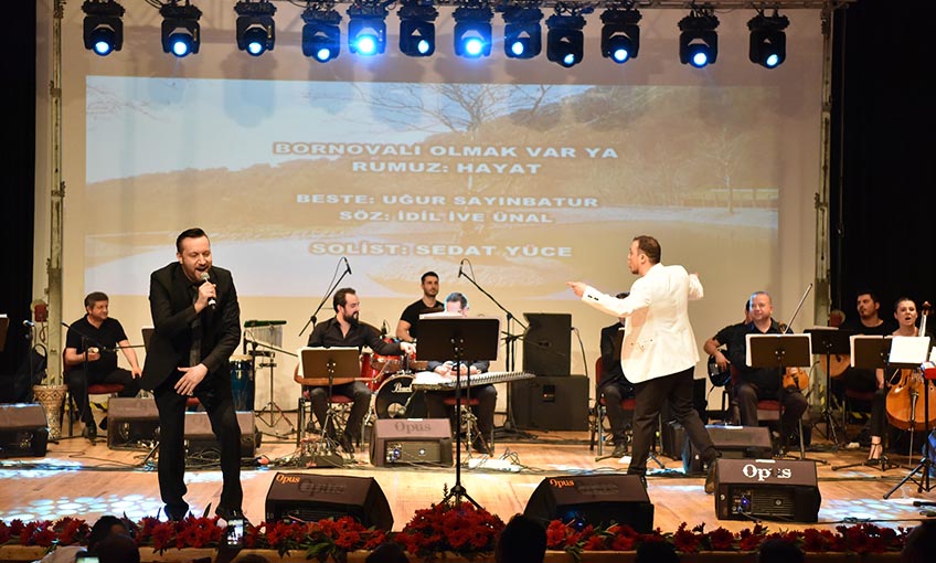 Şarkılar Bornova’nın güzelliklerini anlatıyor