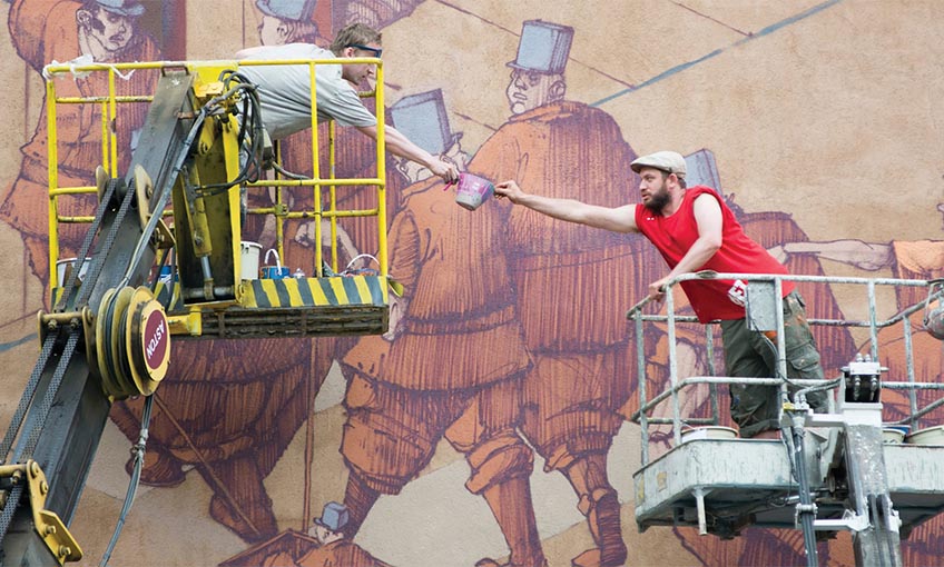 150. yılda “sanat sokakta”  