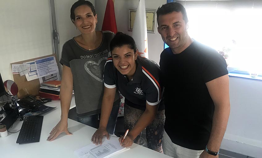 Nazlı Alkan 1 yıl daha Rota Koleji’nde  