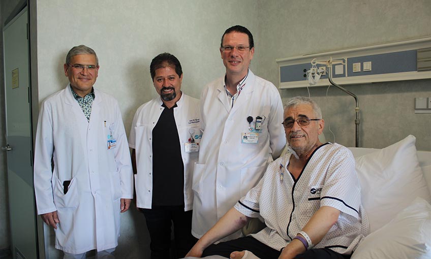 Hibrit tedaviyle hayatı kurtuldu