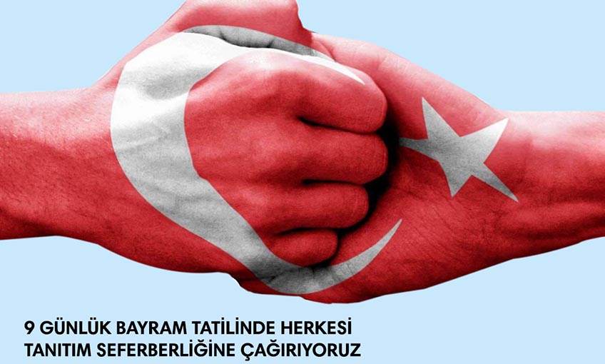 Sosyal medya kullanıcılarına Türkiye’yi tanıtım seferberliği daveti