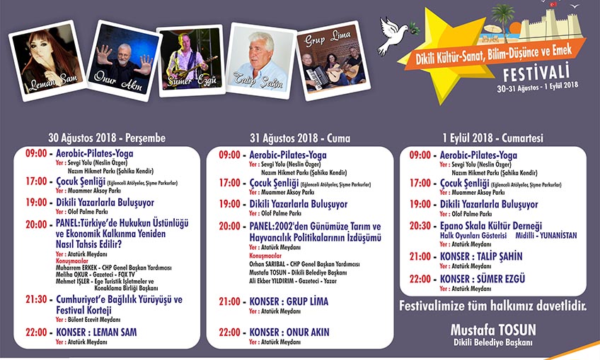 Dikili’de büyük şölen “Cumhuriyete bağlılık” temasıyla yola çıkıyor