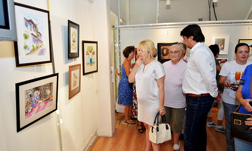 Nilgün Yarba resim sergisi açıldı