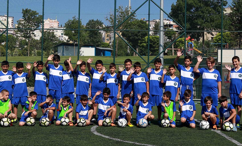 Yaz spor okullarında muhteşem final