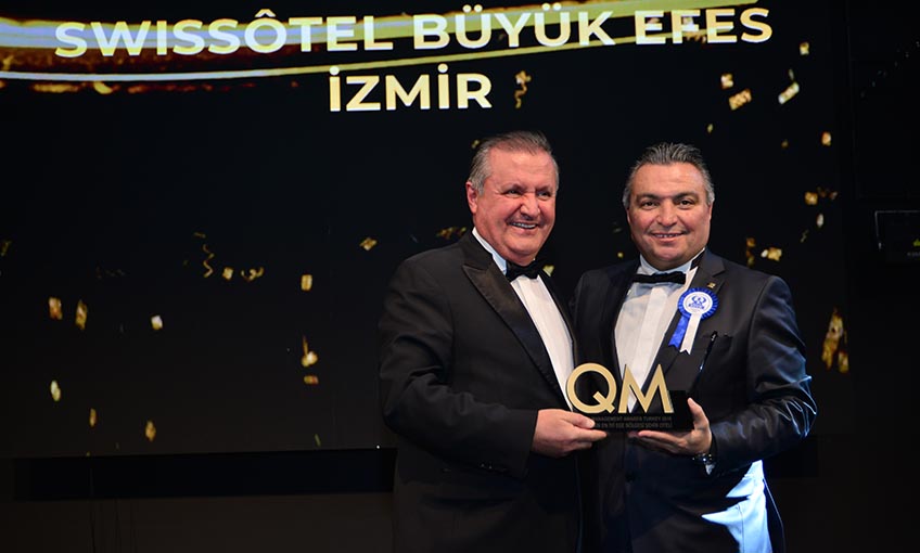 Swissotel Büyük Efes iki büyük ödülü İzmir' e getirdi