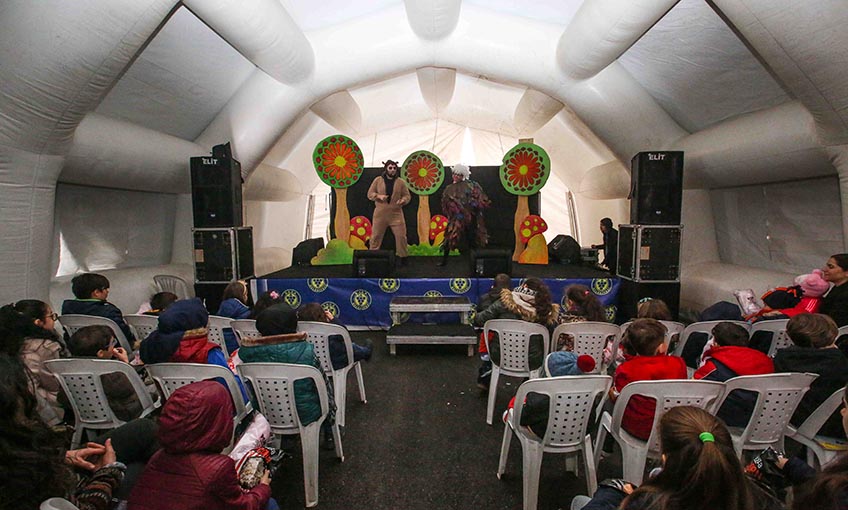 Buca'da Tatil şenlik gibi