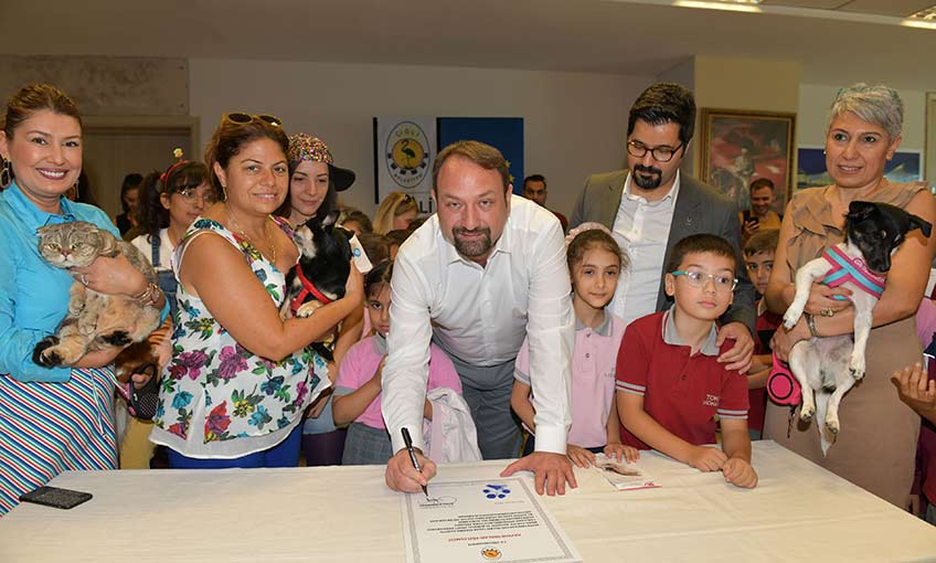 Hayvan Hakları Sözleşmesi imzanladı