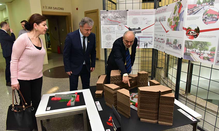 Üniversiteli gençler Bornova için tasarladı