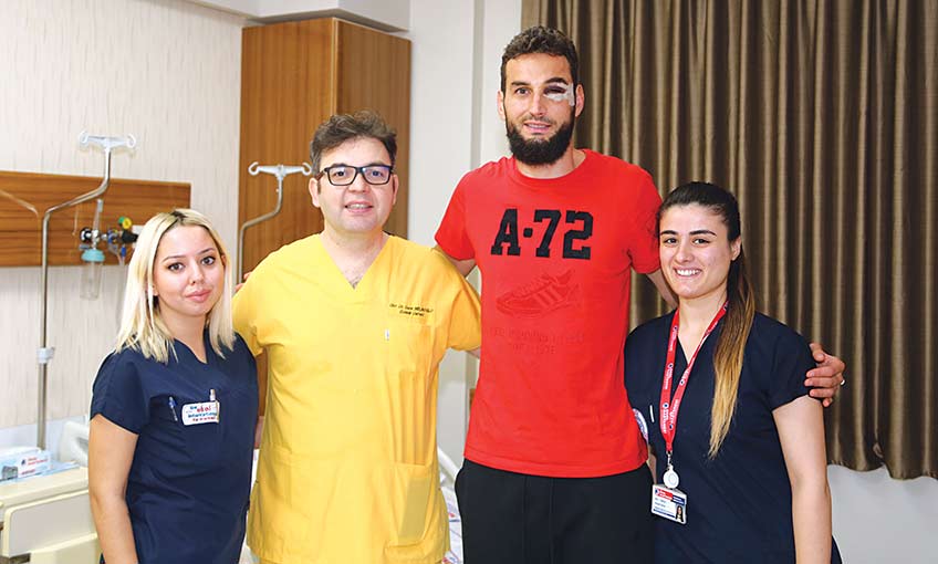 Menemenspor’lu Futbolcu Jasmin,  Ekol’de ameliyat oldu