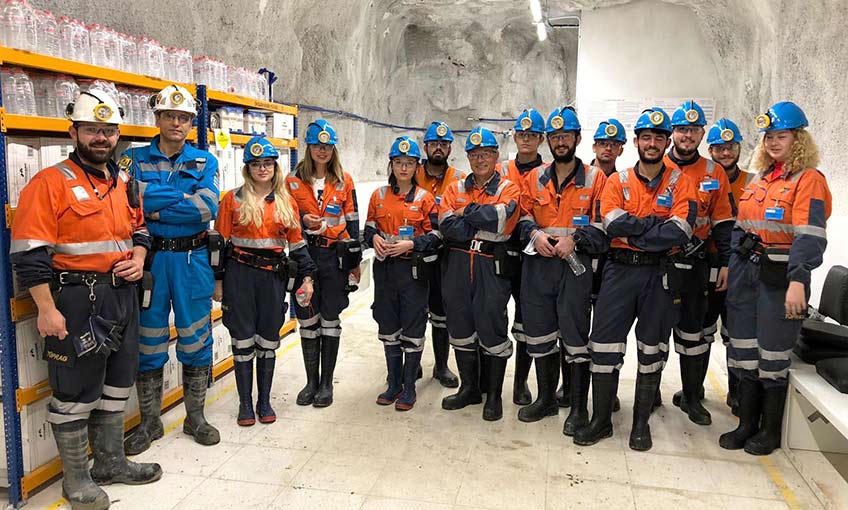 Yerin 230 metre altında inceleme yaptılar