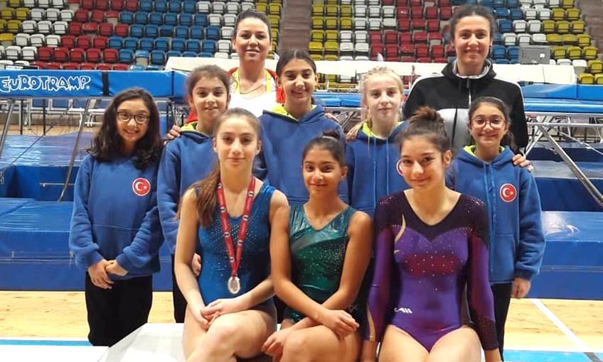 Cimnastikte bir marka: Bornova Belediyespor