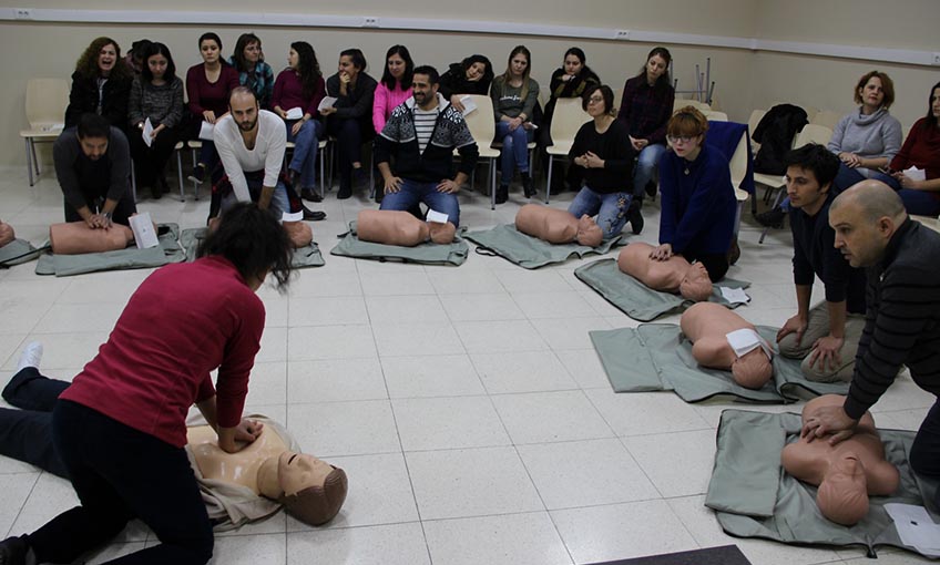 Hocalardan hocalara ilk yardım eğitimi