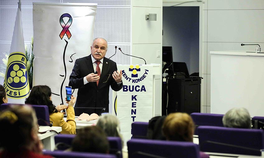 Buca’da kansere farkındalık yaratıldı