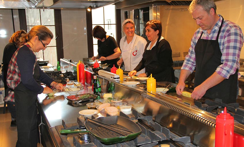 Mutfak konak atölye başladı