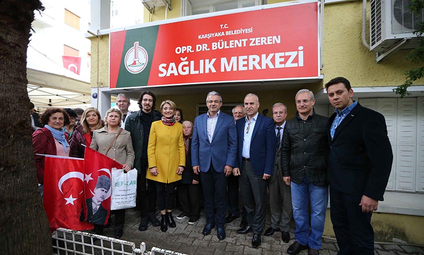 ‘Dr. Bülent Zeren’ Karşıyaka’da ölümsüzleşti