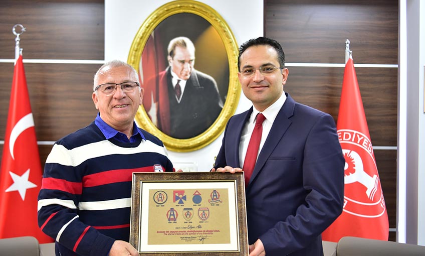 Başkan Atila Altınordu’dan süper lige çıkmasını istedi