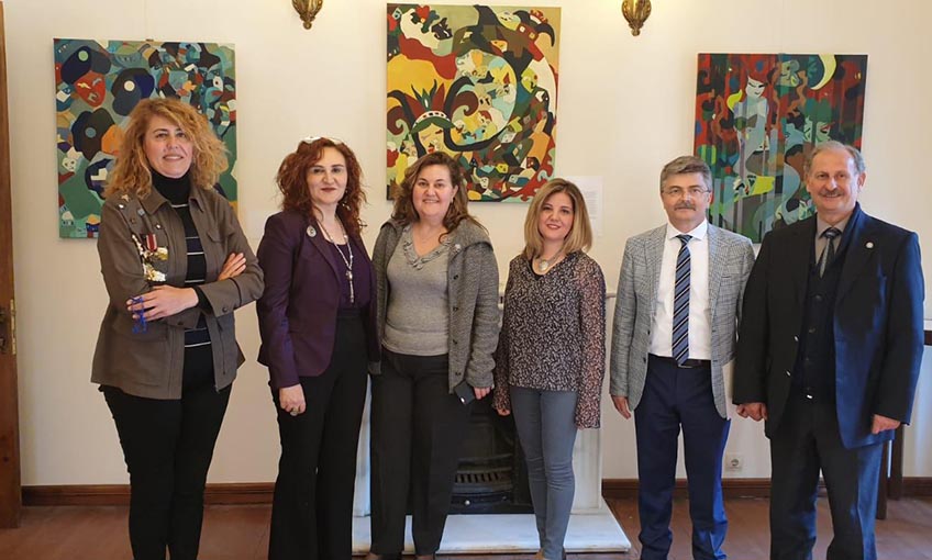 “1002. Gece” sergisi EÜ 50. Yıl Köşkü’nde açıldı