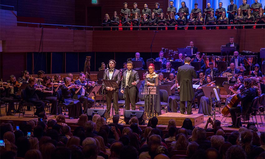 AASSM'de konser sezonu “İlahiler Senfonisi” ile kapandı