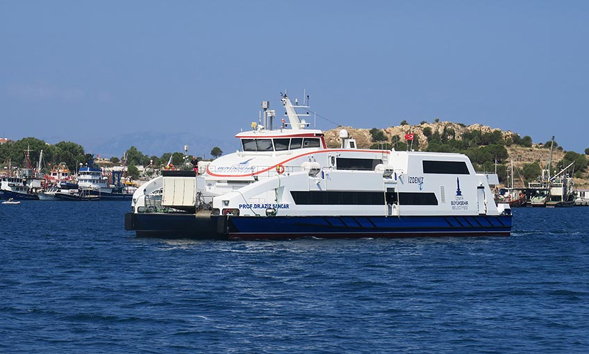 Foça-Mordoğan-İzmir deniz seferleri başladı