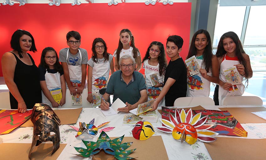 Şair-yazar Hüseyin Yurttaş’tan minik sanatçılara tavsiyeler