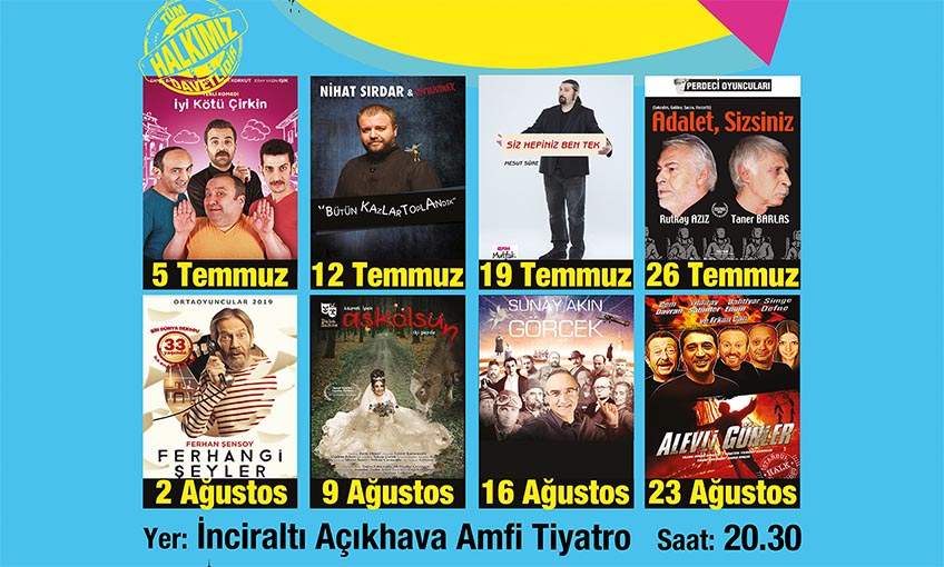 Açık havada tiyatro keyfi