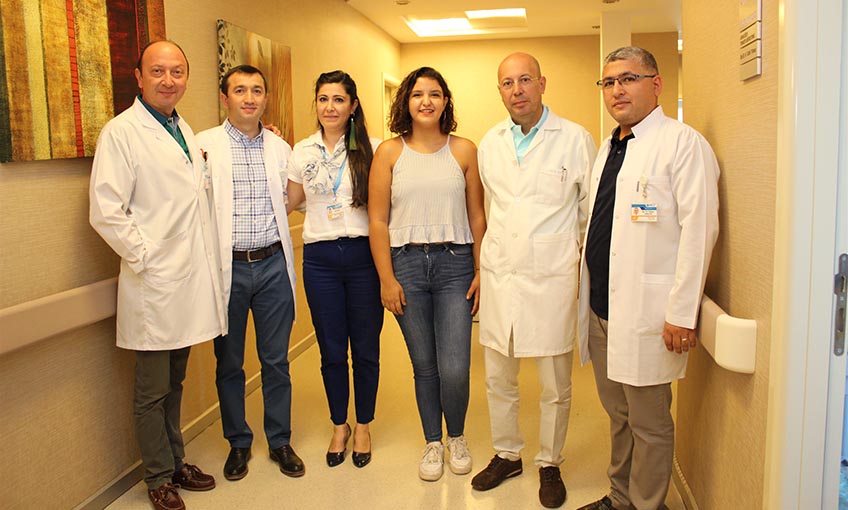 Mucize kız, artık bir sağlık neferi