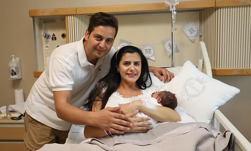 Demir, 9.9.2019 bebeği oldu