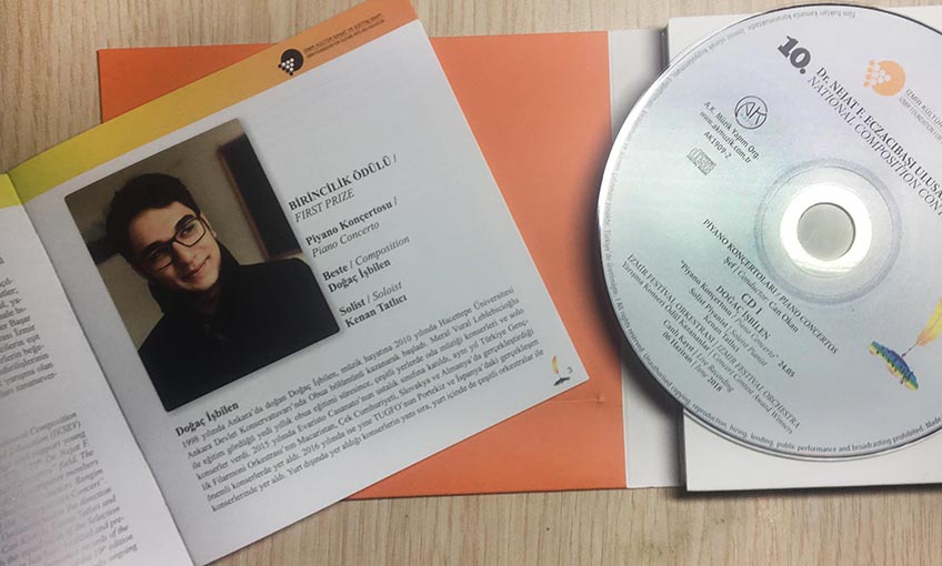 Piyano konçertoları CD'de