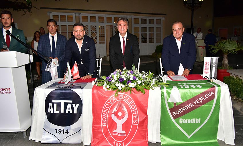 Altay ve Yeşilovaspor Bornova için el ele verdi