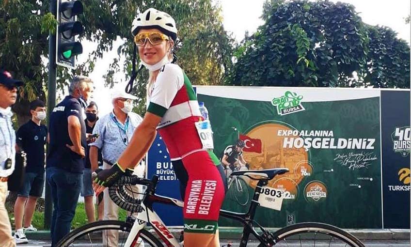 Bisiklet sporcusu kaza kurbanı