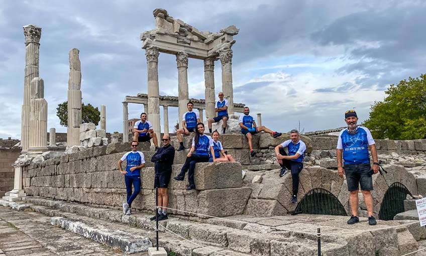 Bergama için pedal bastılar