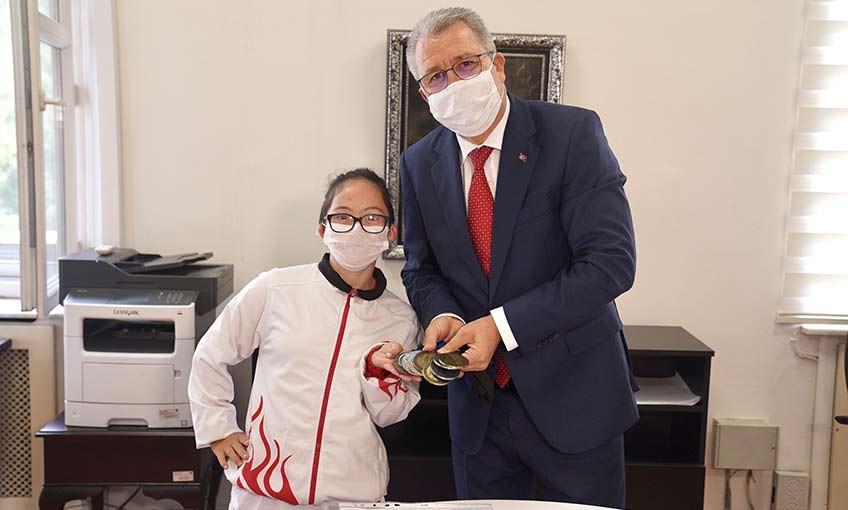 Rekortmen Özel Sporcu Egeli Oldu