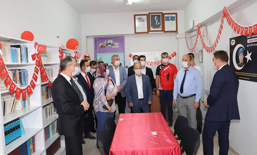 Şehitlerimizin Adı Kütüphaneler ile Yaşamaya Devam Edecek