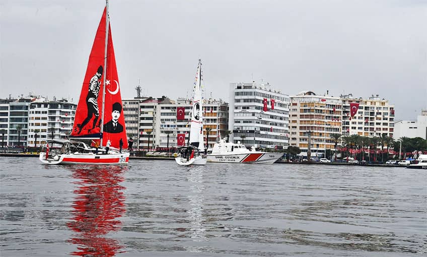 Cumhuriyet’in ışıkları Körfez’de