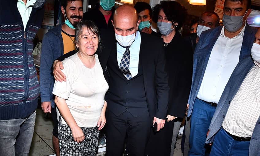 Depremin merkez üssündeki binalarda deprem hasarı yok