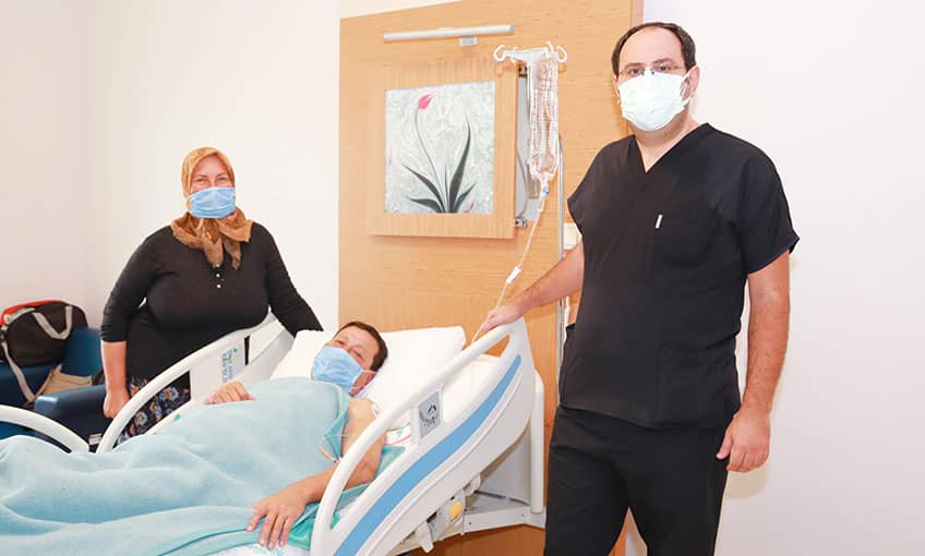 Karbondioksit Anjiyografi ile tıkalı damarı açıldı