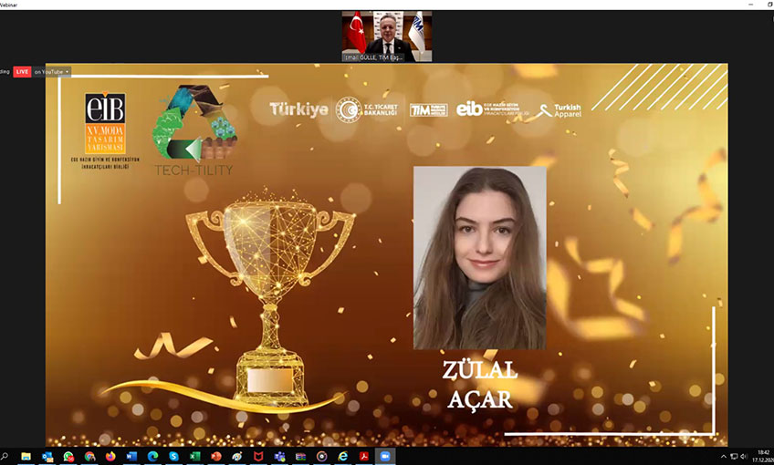 15. Moda Tasarım Yarışması’nın galibi Zülal Açar