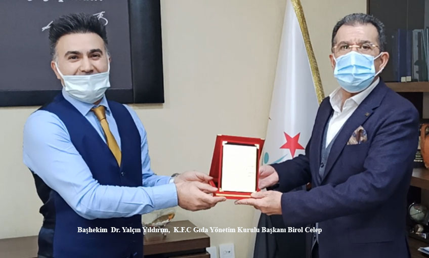 K.F.C. Gıda’dan 2 solunum cihazı ve 20 tane solunum cihazı kiti