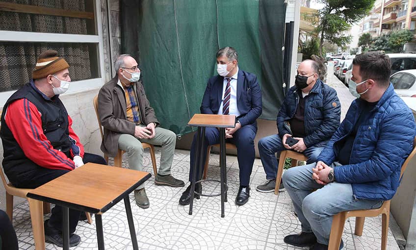 Karşıyaka'dan kıraathanelere 500’er TL destek!