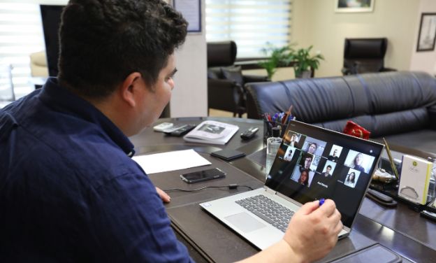 Üniversiteli gençlerle online 19 Mayıs zirvesi