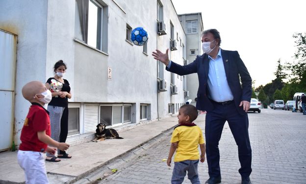  Bornova’da bayramlaşma