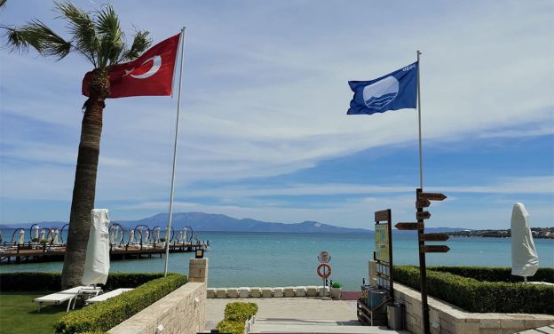 İzmir’de mavi bayraklı plajların sayısı arttı