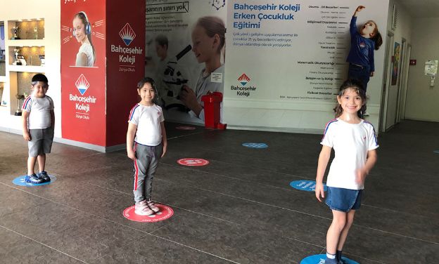 Bahçeşehir Koleji Anaokulları öğrencilerine merhaba dedi