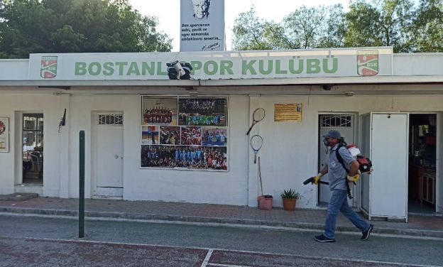 Bostanlıspor Tesisleri ilaçlandı