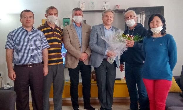 Gazeteci Oğuz’a Özür Ziyareti