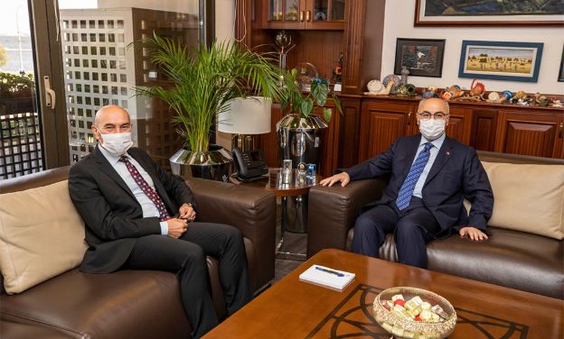 Vali’den Başkan Soyer’e iade-i ziyaret