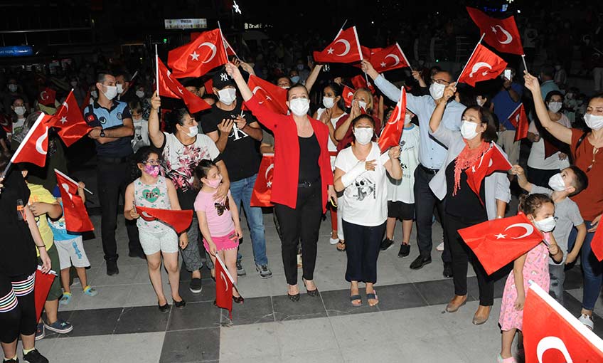 Balçova’da tek yürek coşku