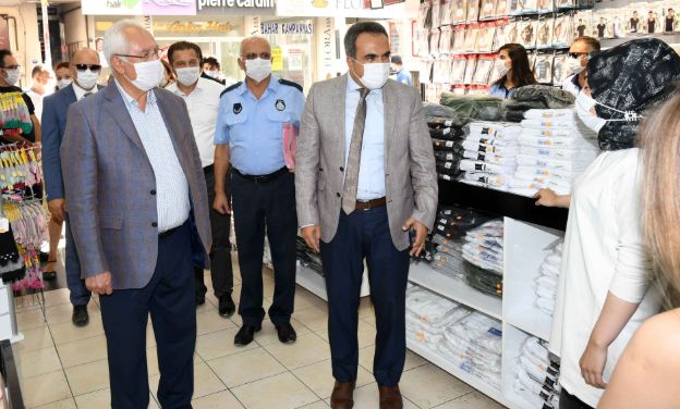 Karabağlar’da koronavirüs denetimi